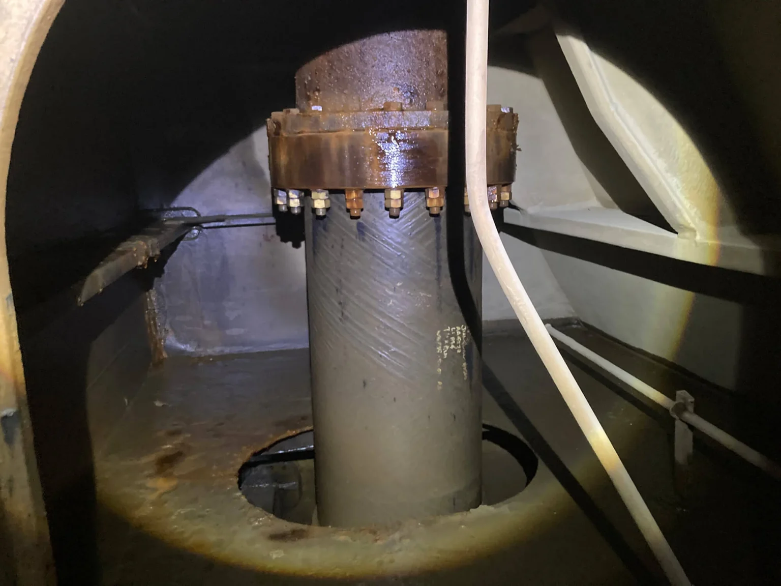 Visual Inspection of the Vessel