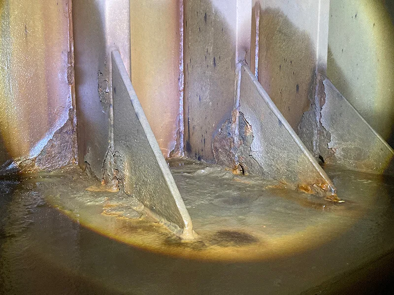 Visual Inspection of the Vessel