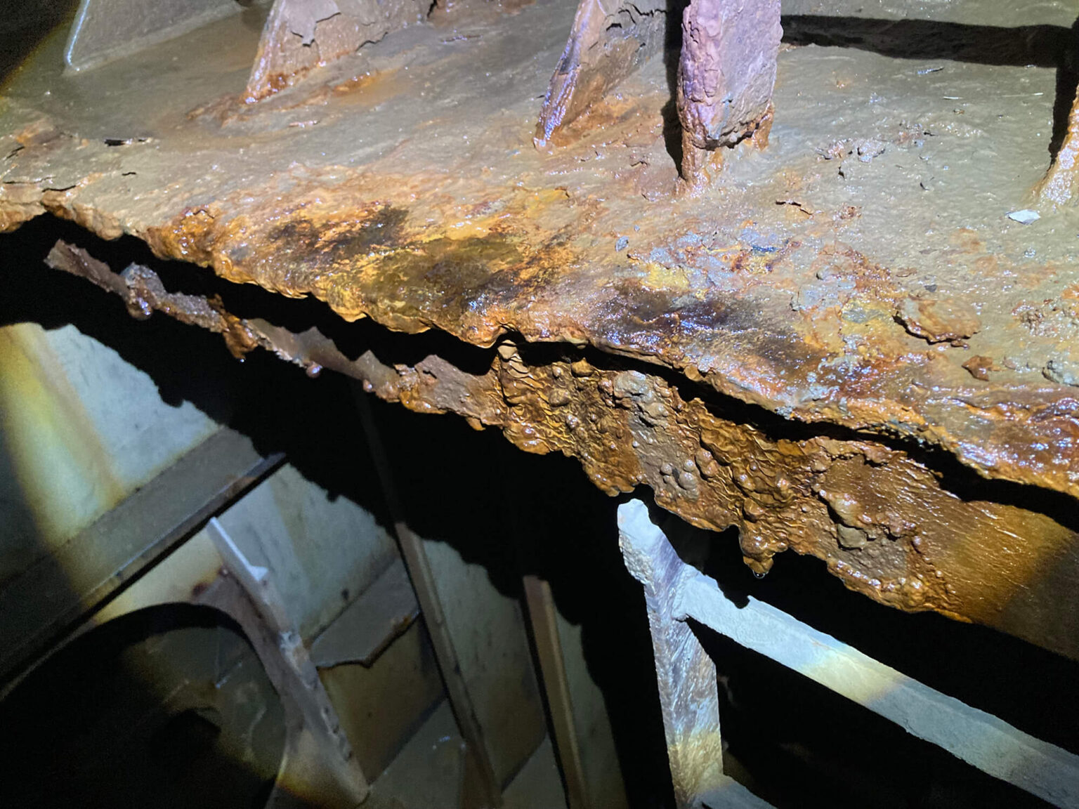 Visual Inspection of the Vessel